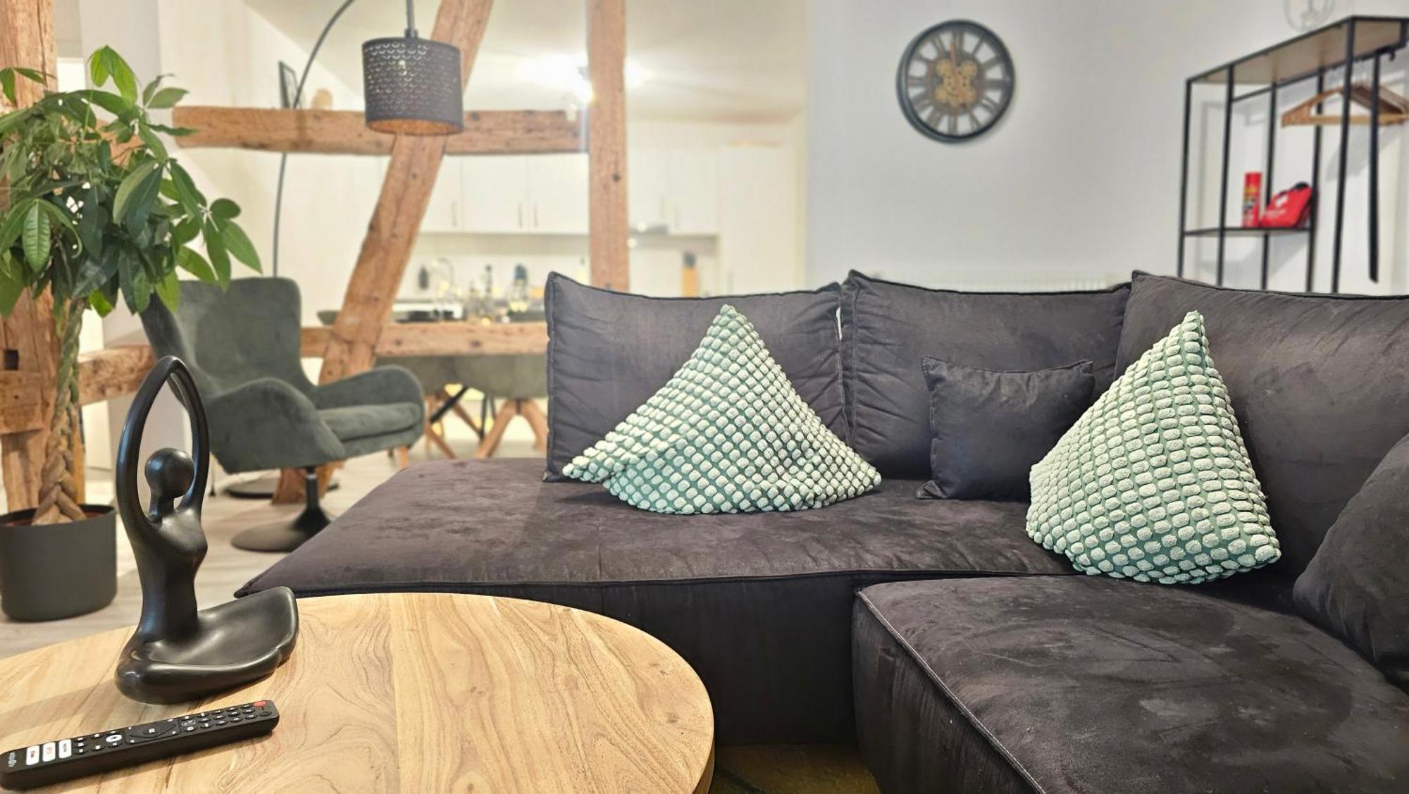 Design-Apartment II Boxspring I Nespresso I Balkon I Basel 10 Km I Tiefgarage Eimeldingen المظهر الخارجي الصورة
