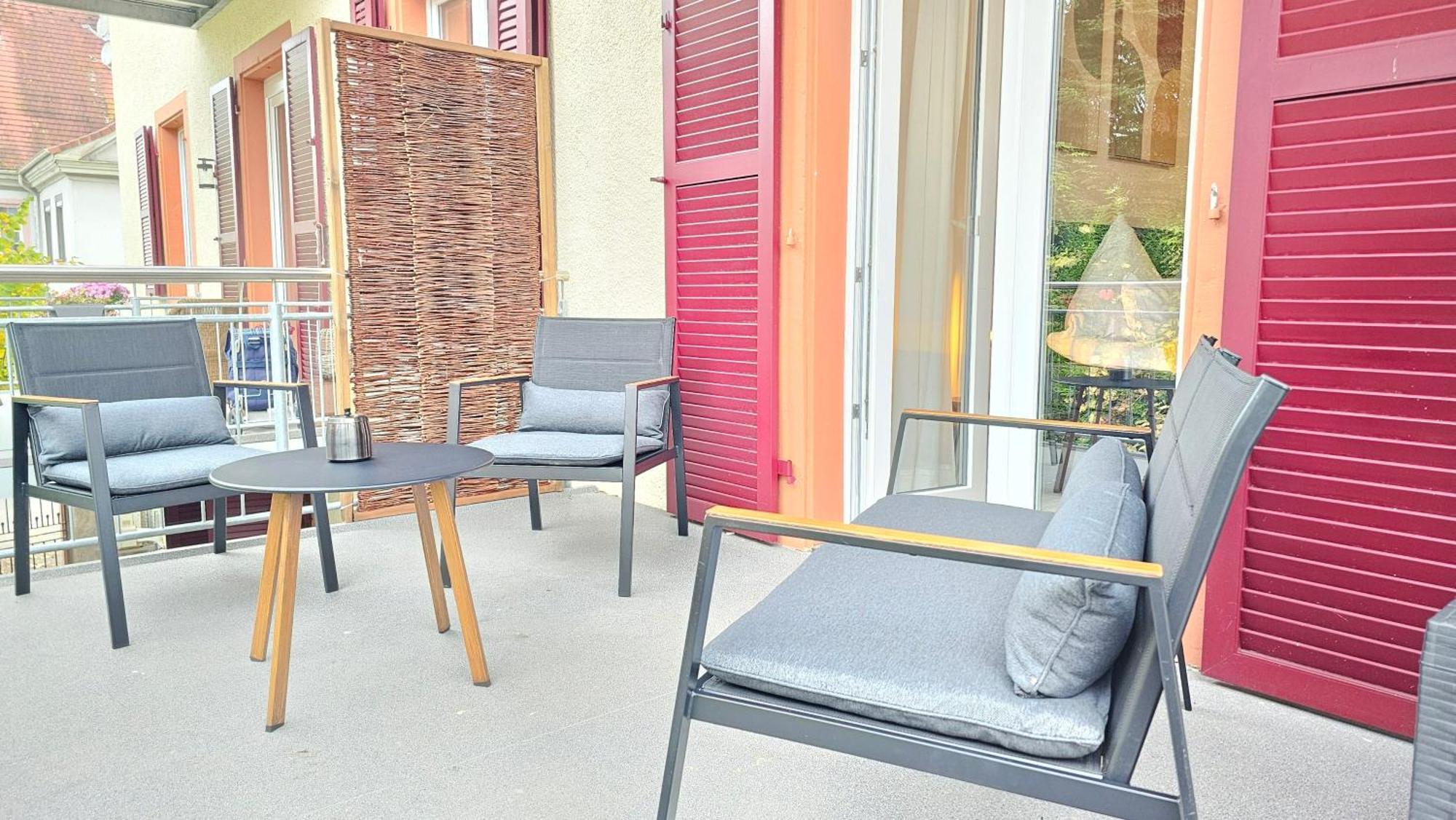 Design-Apartment II Boxspring I Nespresso I Balkon I Basel 10 Km I Tiefgarage Eimeldingen المظهر الخارجي الصورة
